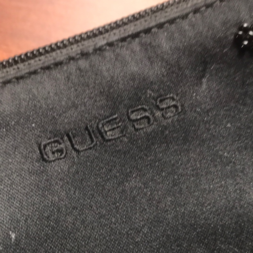 Vintage Guess Make Up Bag 6" x 5"